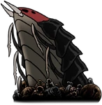Bell Eater boss from Act 2 in Bellhart - Difficulty B - Optional boss in Hollow Knight: Silksong