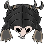 Craggler boss from Act 1 in Sinner's Road - Difficulty C - Optional boss in Hollow Knight: Silksong