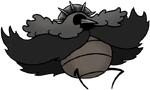 Crawfather boss from Act 1 in The Marrow - Difficulty B - Optional boss in Hollow Knight: Silksong