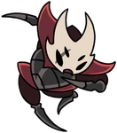 Crust King Khann boss from Act 2 in Far Fields - Difficulty A - Optional boss in Hollow Knight: Silksong