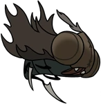 Moorwing boss from Act 2 in Greymoor - Difficulty B - Optional boss in Hollow Knight: Silksong