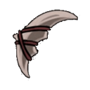 Curveclaw tool illustration from Hollow Knight Silksong showing curved blade design