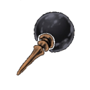 Needle Phial red tool icon from Hollow Knight Silksong showing extraction needle design