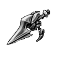 Silkshot (Forge Daughter) from Hollow Knight: Silksong showing single-shot slug projectile design