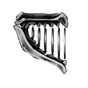 Spider Strings tool illustration from Hollow Knight Silksong showing yellow Needolin enhancement design